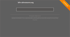 Desktop Screenshot of kfw-adventurers.org